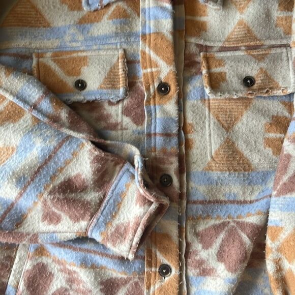 FREE PEOPLE Ruby Jacquard Jacket in Sedona Combo Size S - Picture 5 of 6